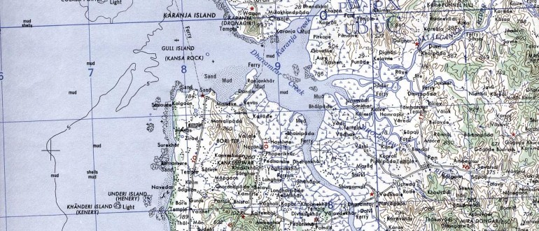 Bombay-South-1954-Topographic-Map