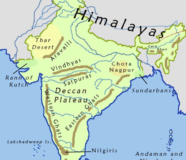 Historic maps british India.