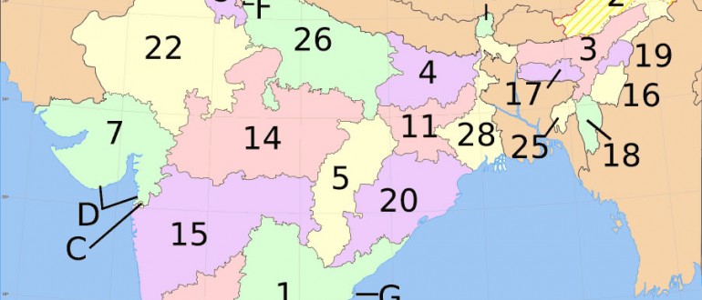 india-states-numbered-map