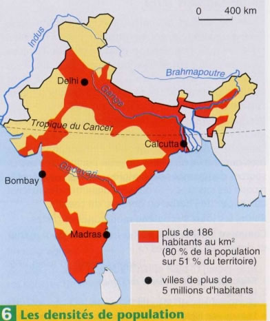 large-city-population-density-india-map