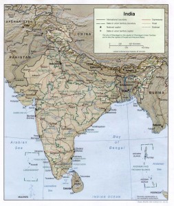 map-of-relief-india