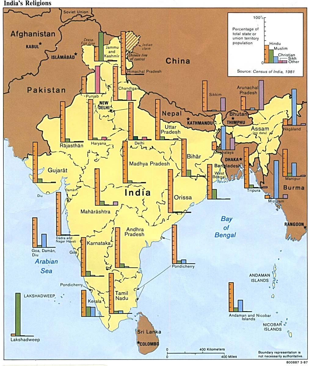 religions-map-of-india-1987