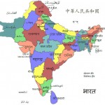 South asia local India map
