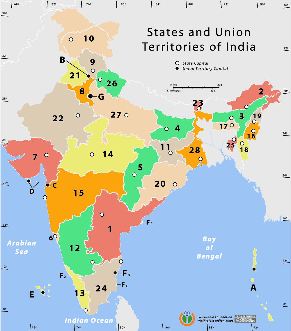 states-and-union-territories-of-india