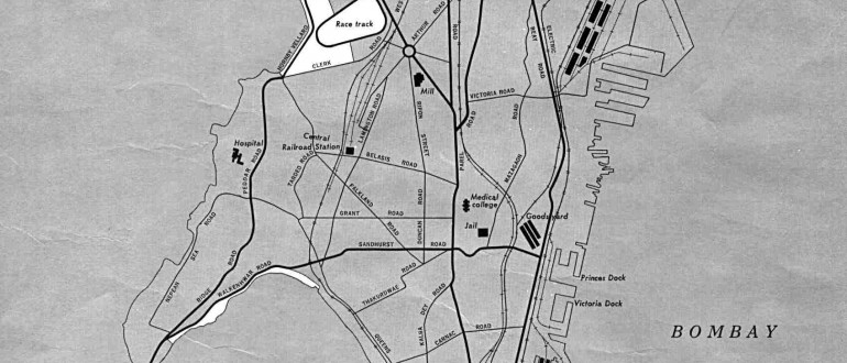Bombay-india-historical-map-1954-City-Plan