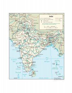 India-Transportation-map