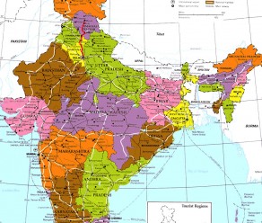 India districts map - Maps of India