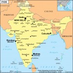 India city scale map