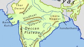 india-geographical-map