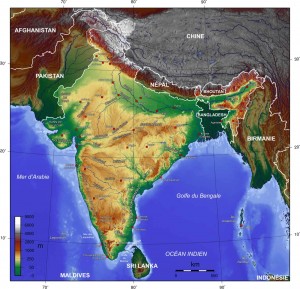 india-topogaphy