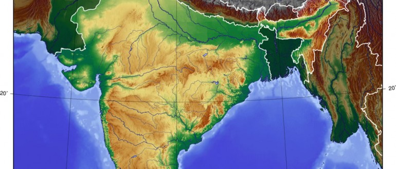india-topographic-blank-map