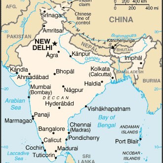 map-india
