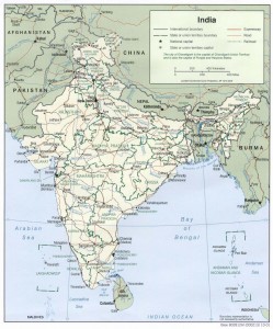 political-map-of-india-2001