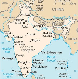 small-map-of-india