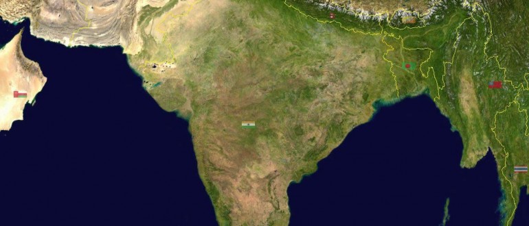 south-asia-india-satellite-map