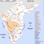 South India regions map