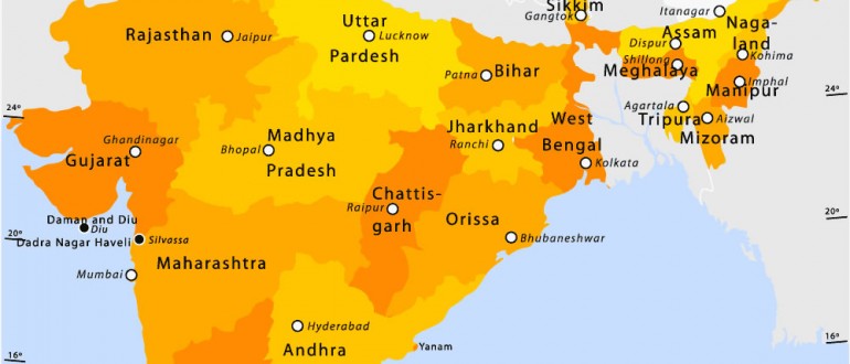 state-and-union-territories-india-map