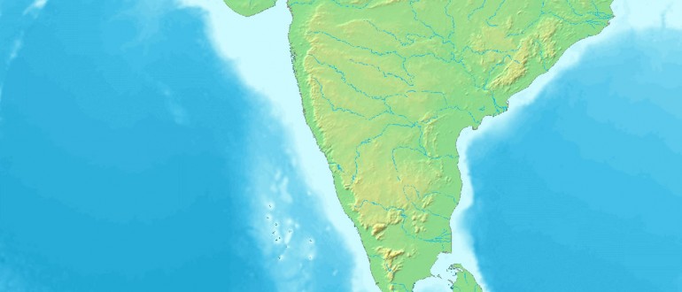 topographic-india-map