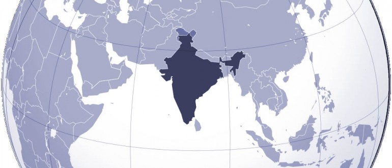 where-india-located